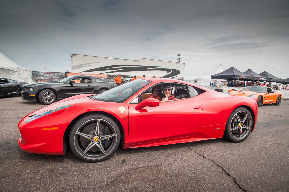 Driving a Ferrari 458 Italia at the Xtreme Xperience
