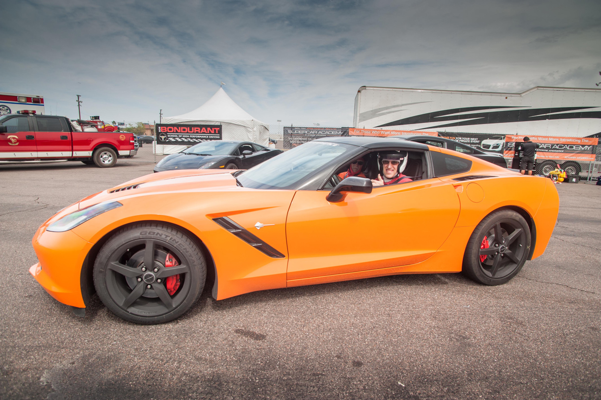 Driving a Corvette C7 at the Xtreme Xperience
