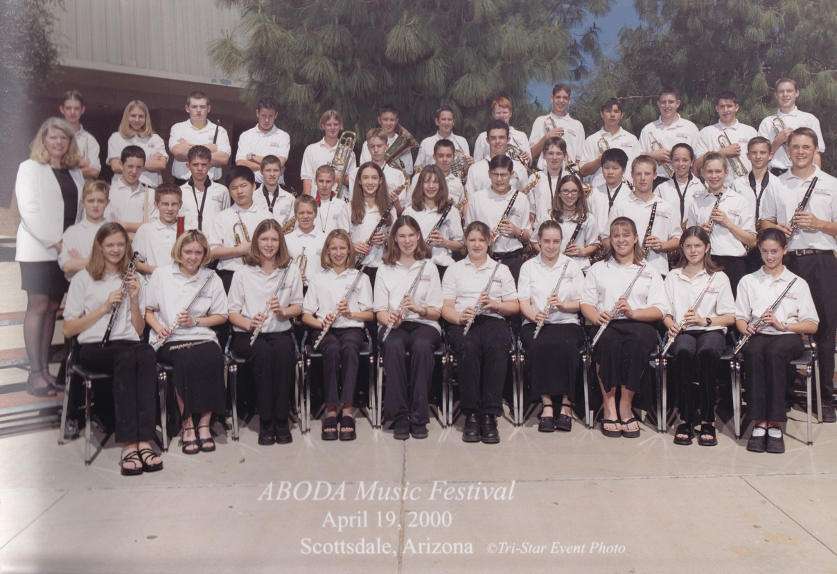 Middle School Band Photo