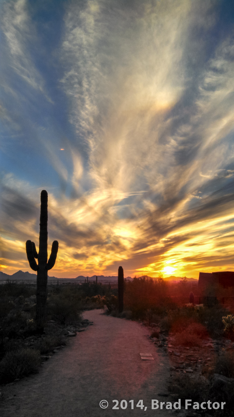 Sunset at Gateway Trail