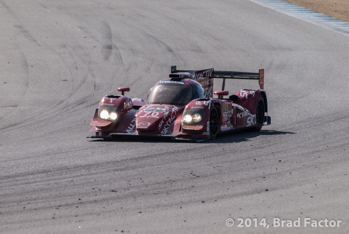 Mazda Prototype at Laguna Seca
