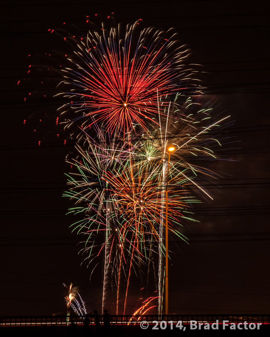 July 4th Fireworks at Tempe Town Lake