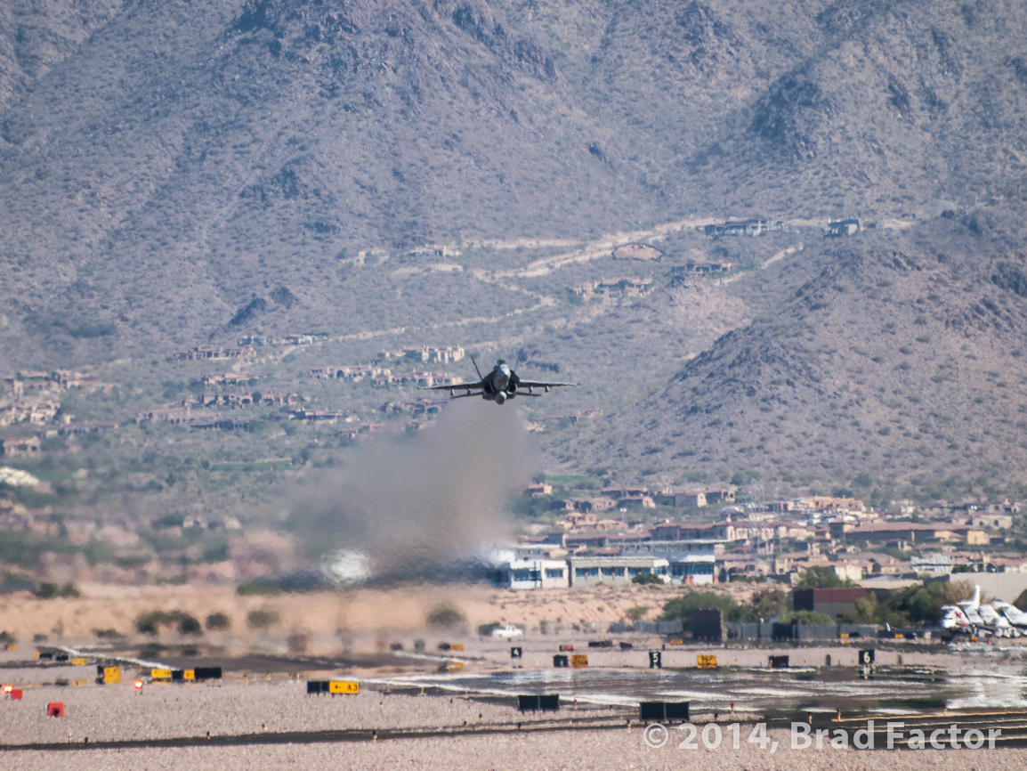 F-18 Taking Off from KSDL