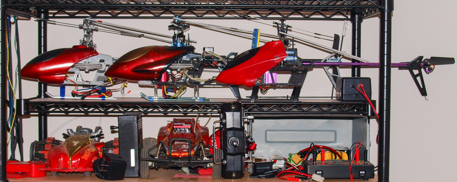 R/C Helicopters and Cars
